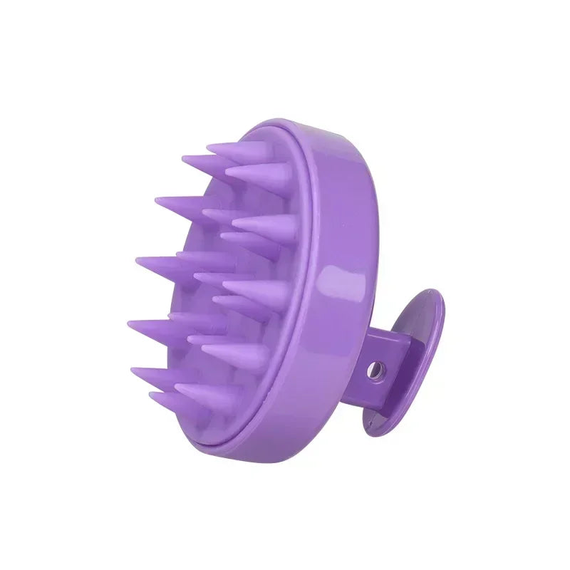 Plastic Silicone Massage Comb  Clean The Scalp Thoroughly Scalp Massage Easy Foaming Head Massage  Brush Bath Comb Brush Shampoo