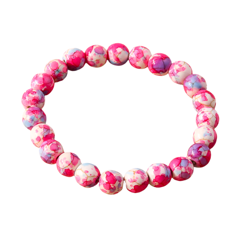 Hemasa Fashion Colorful Handmade Beads Bracelet for Women Girls Party Holiday Jewelry Gifts