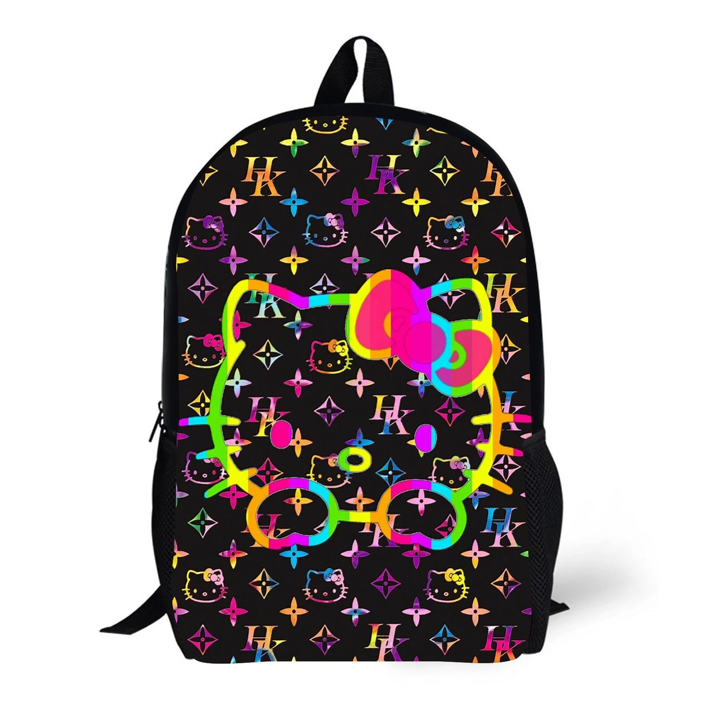 Sanrio Hello Kitty Waterproof Backpack Print Fashion ﻿decorative pattern Schoolbag School Bagtravel bag canvas bag travel bag