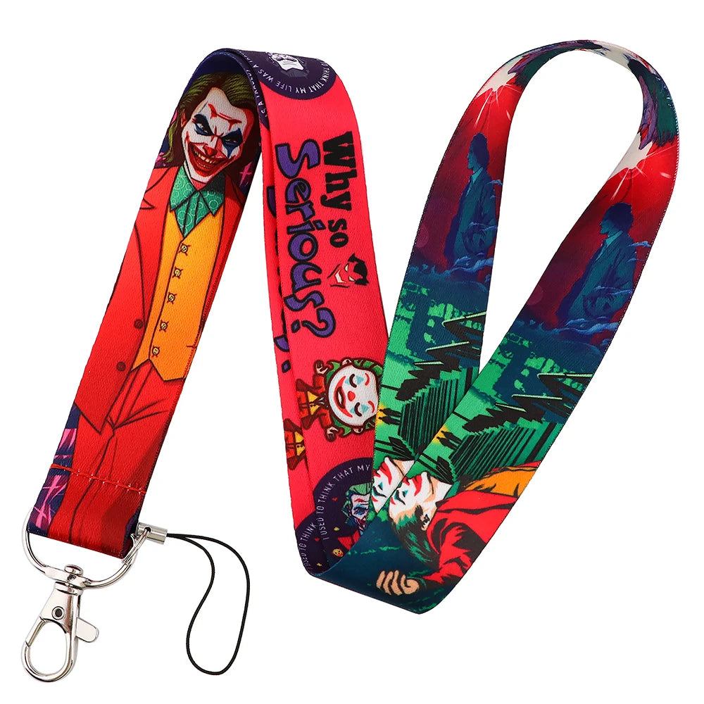 Hemasa Lanyard For Keys Keychain Badge Holder ID Credit Card Pass Hang Rope Lariat Phone Charm Gift