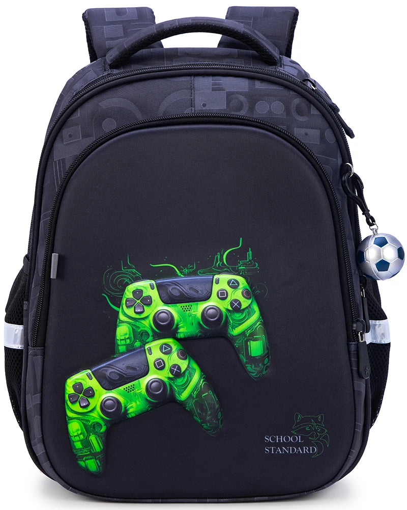 Hemasa Cartoon School Backpacks For Boys 1-2 Grade Children Orthopedic Backpack Kids Bookbags Students School bag