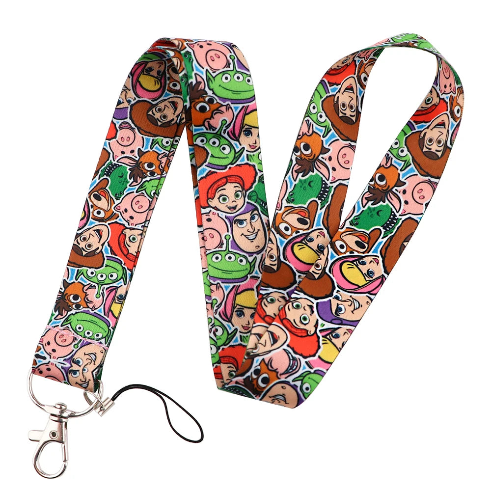 Hemasa  Keychain Badge Holder  Lanyard For Keys  ID Credit Card Pass Hang Rope Lariat Phone Charm Gifts