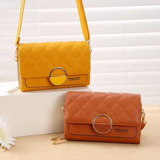 New Women Clutch Small Crossbody Shoulder Bag Cell Phone Zipper Pouch Lady Totes Coin Purse Card Holders Toiletry Beauty Case