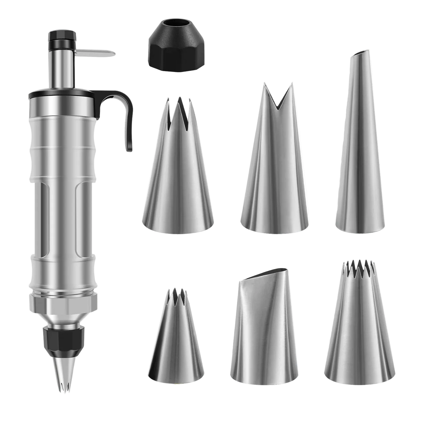 Tejesa Cake Decorating Piping Syringe DIY Cupcake Decorating Nozzle Frosting Making for DessertDessert Cookies Cream Filling Injector