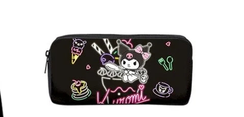 MINISO Cartoon Insulated Cinnamon Dog Kuromi Portable Lunch Bag Lunch Box Bag Student Office Workers Bring Meal Storage Bag