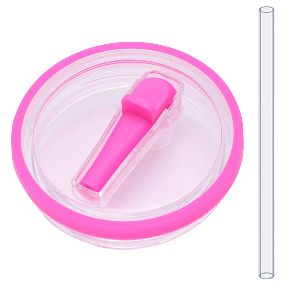 Water Cups Accessories for Stanley 40oz Tumbler Siliocne Water Bottle Boot Straw Lid Handle Strap Keychain Charm Chain Cup Decor