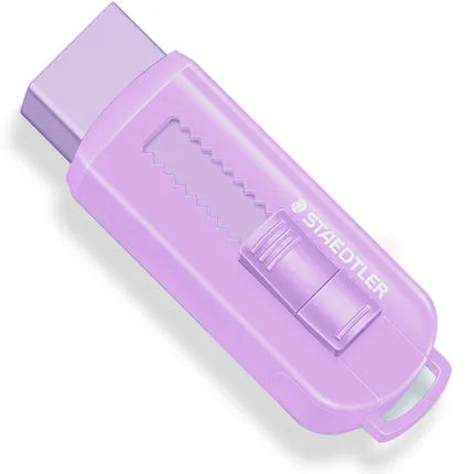 STAEDTLER Eraser 525 Telescopic Pushable Eraser Professional Drawing Design Safety and Environmental School Office Stationery