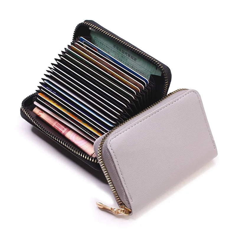 Hemasa 1pc Ladies' Short Wallet Lightweight Fashion Suitable For Work & Business ID Card Credit Card For Christmas Gift