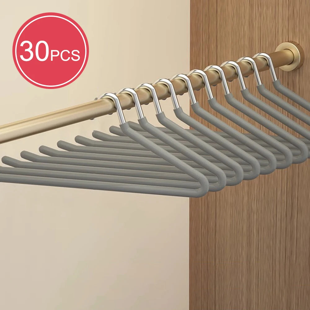 Hemasa 10PCS/20PCS/30PCS Goose-Shaped Seamless Z-Line Pants Rack Drying Pants Drying Rack Wardrobe hangers