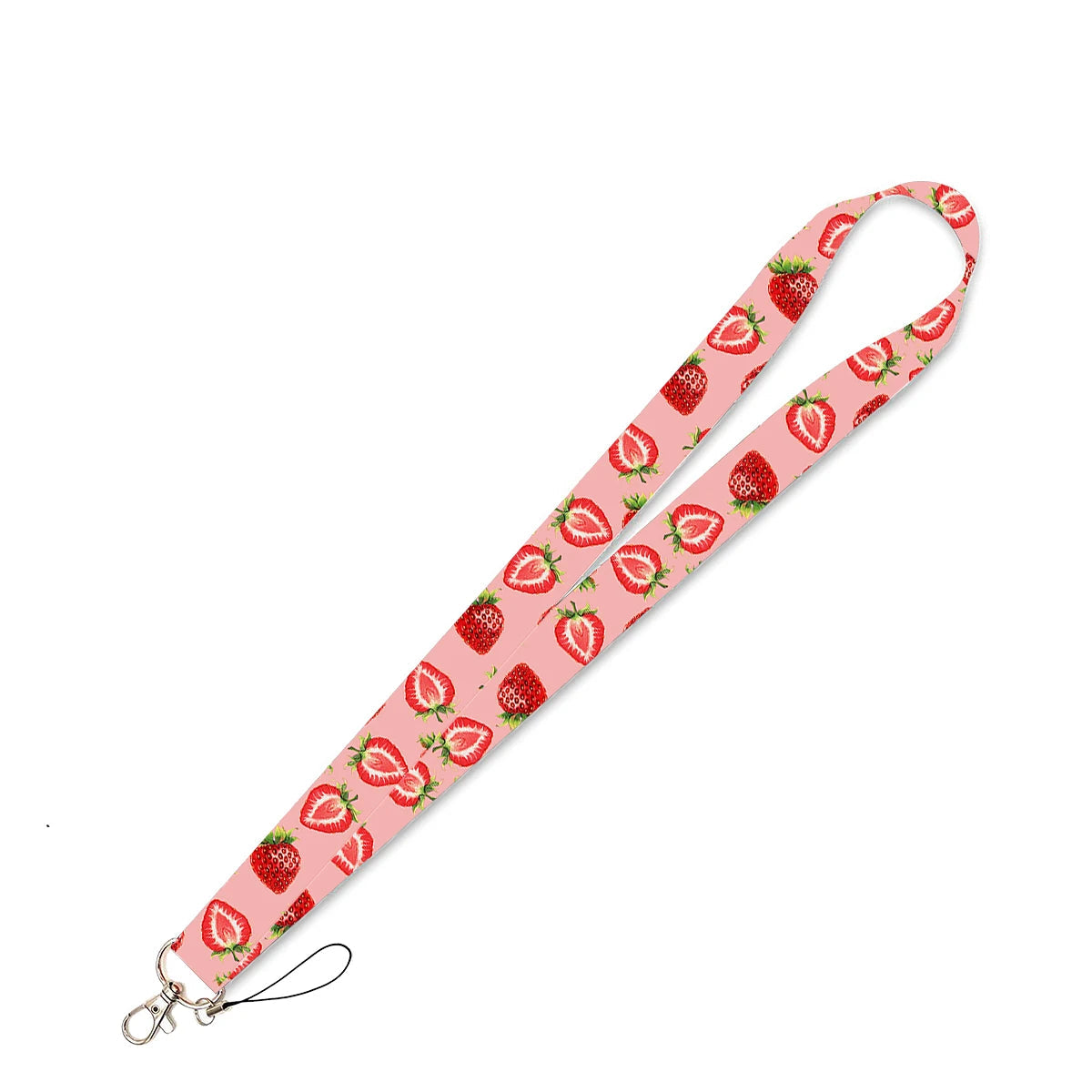 Tejesa 2pcs Beautiful Lanyard Keys Chain Badge Holder ID Credit Card Pass Hang Rope Lariat Mobile Phone Charm Accessories Gifts Wholesale