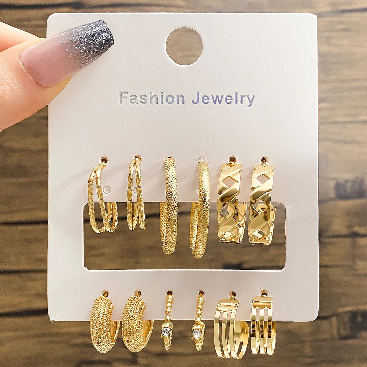 Hemasa  Metal Hoop Earrings for Women/ Girls