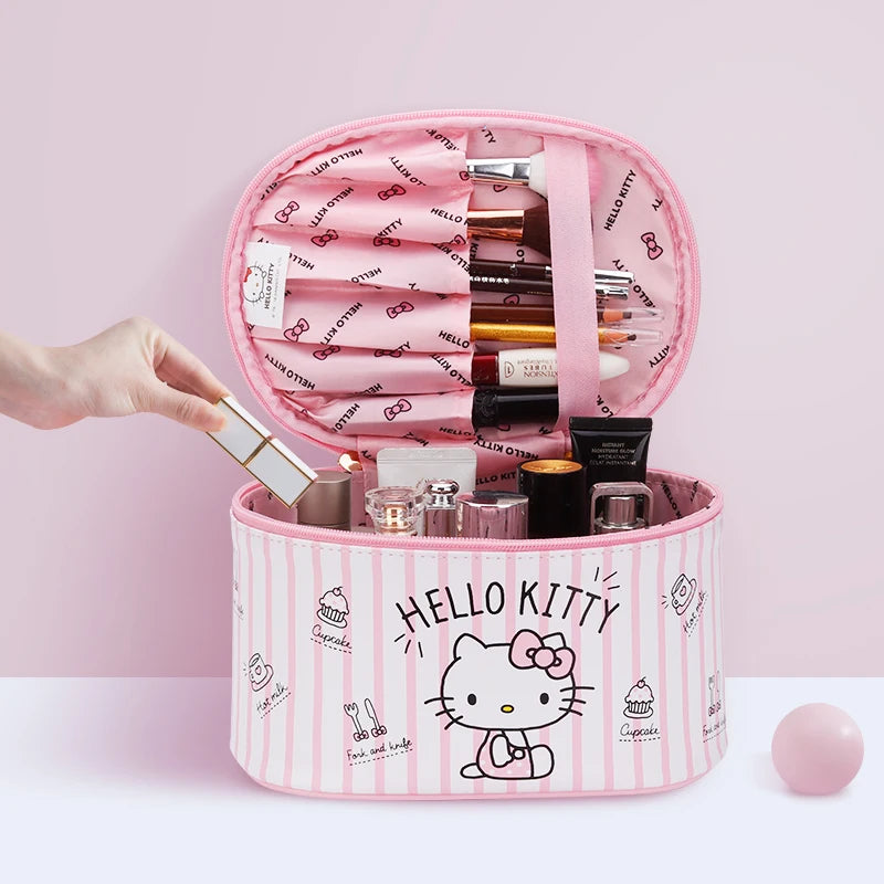 Hemasa Hello Kitty Cartoon Cosmetic Bag
