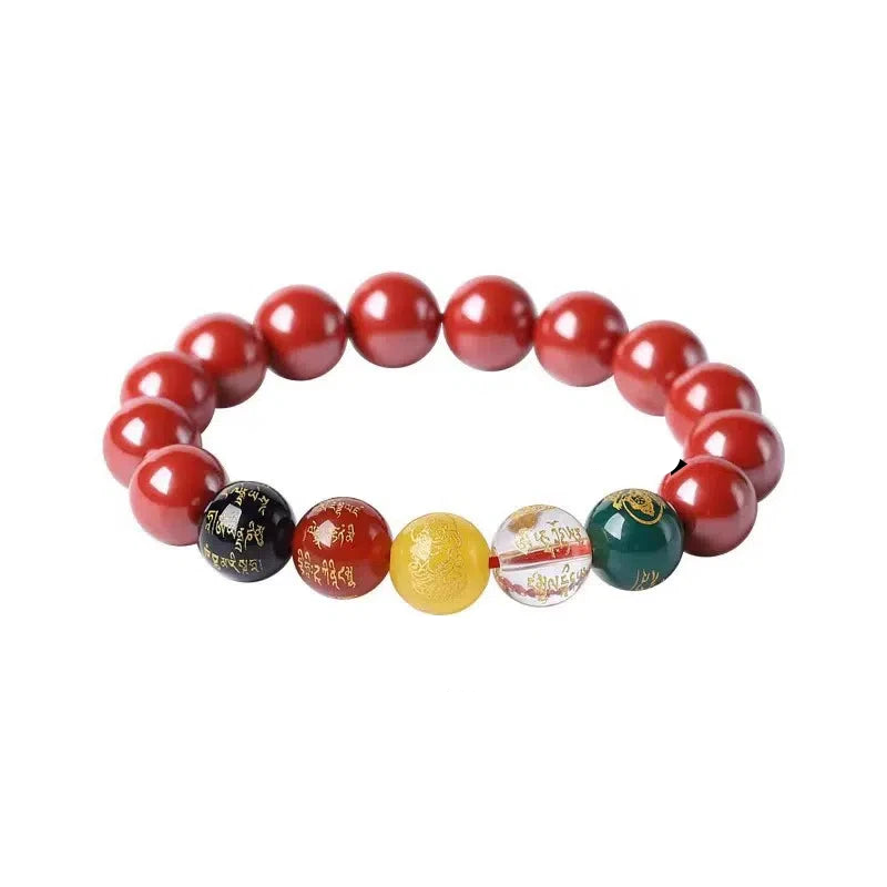 Tejesa Chinese-Style Five Elements Bracelet Symbolizing the Five Gods of Wealth Attracting Good Fortune And Essential for Success
