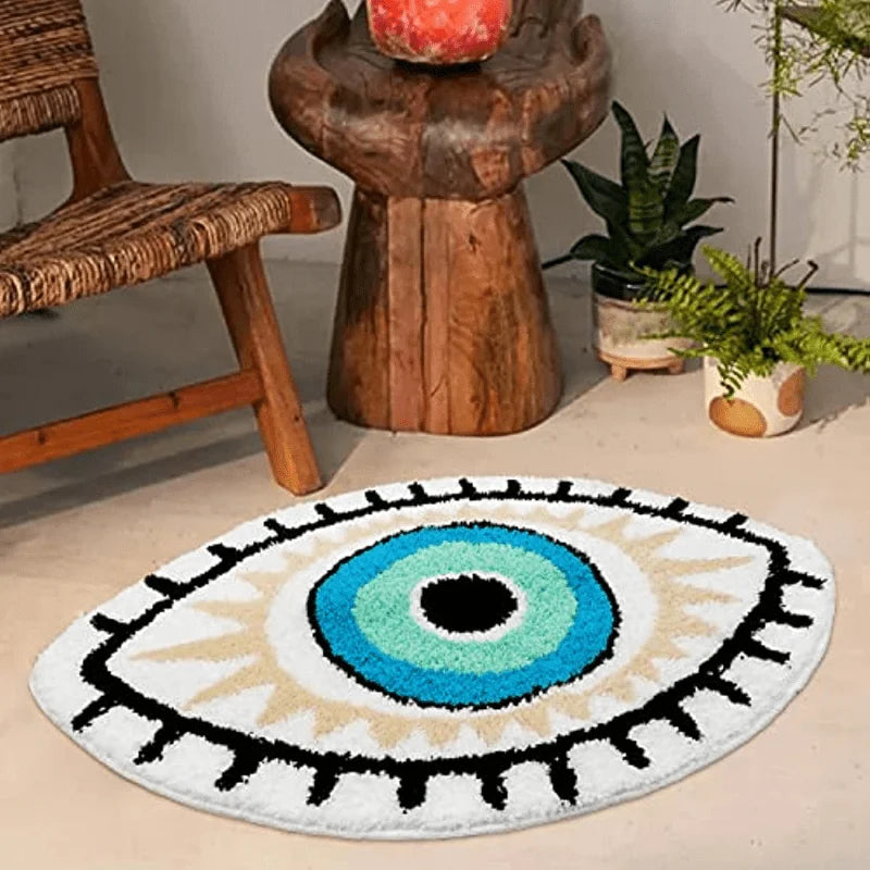 Tejesa Blue Eye Floor Mat /Creative Doormat/ Welcome/ Mat Kitchen Rug /Bathroom Mat Carpet For Live Room Rug For Bedroom Home Dec