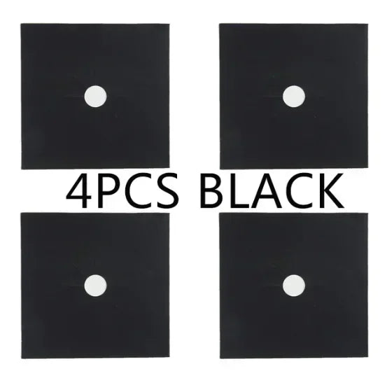 Hemasa  4PCS Gas Stove Protector Stovetop Burner Covers / Washable Mat Cooker Cover  cooking  stove cover