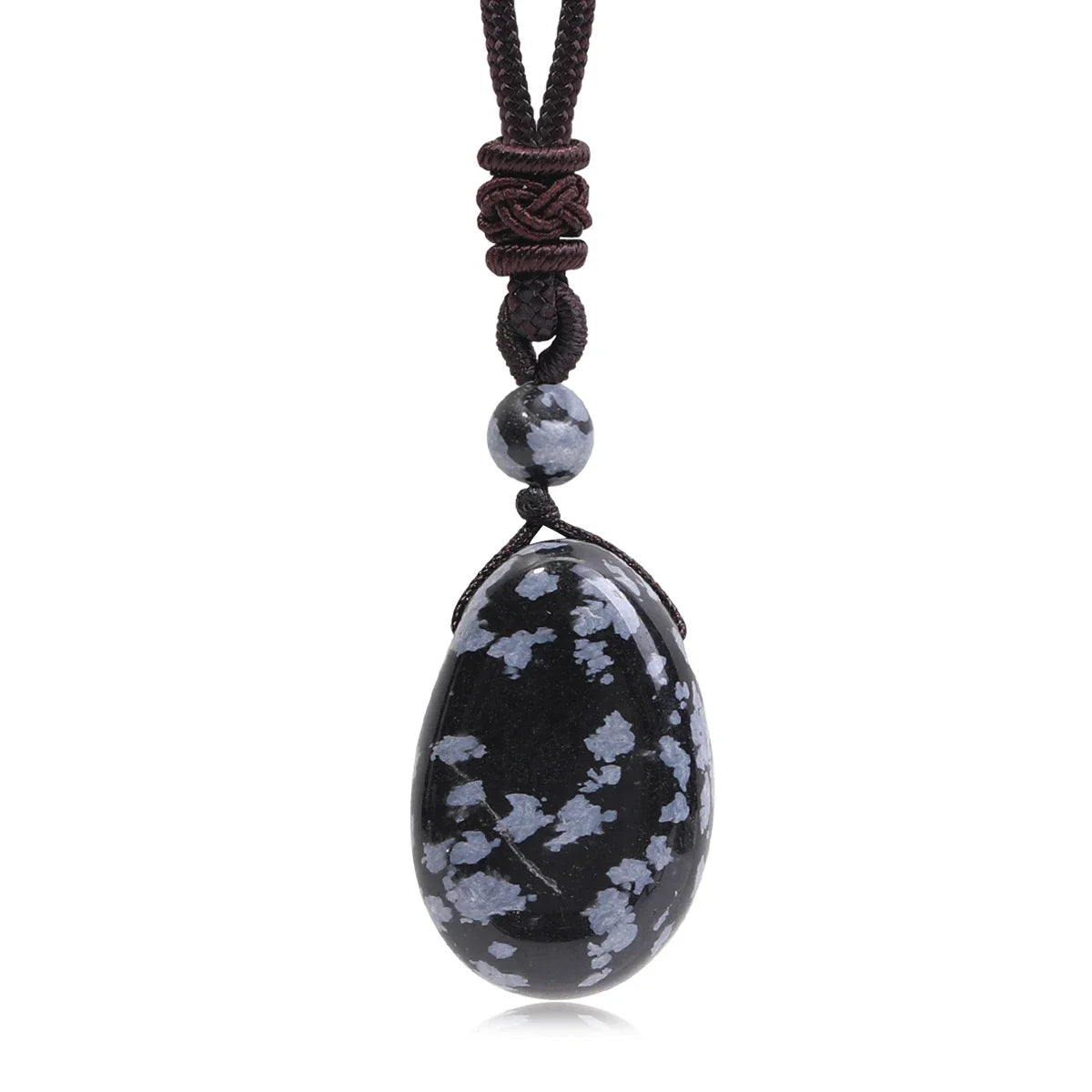 Hemasa Natural Gemstone Amethyst Rose Quartz Clear Quartz Necklace Pendants For Men And Women Health Wealth jewelry
