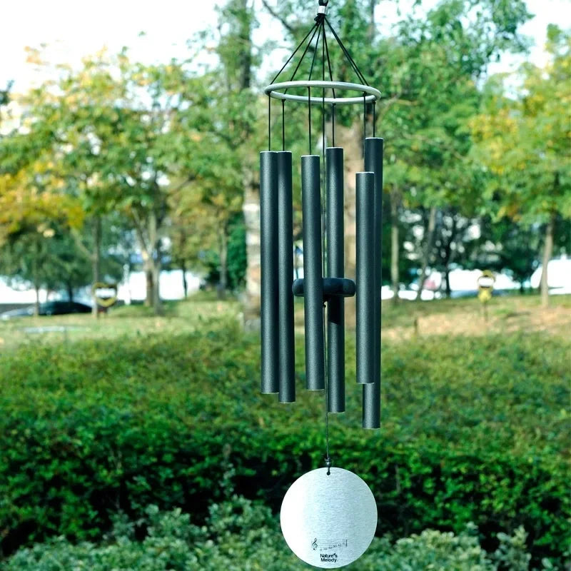 Hemasa  Large Wind Chimes Outdoor Home Decoration Deep Tone Melody Memorial Wind Bell Aluminium Patio Decor Christmas Gift 75cm