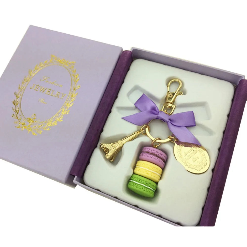Hemasa Macaron Eiffel Tower pen key ring