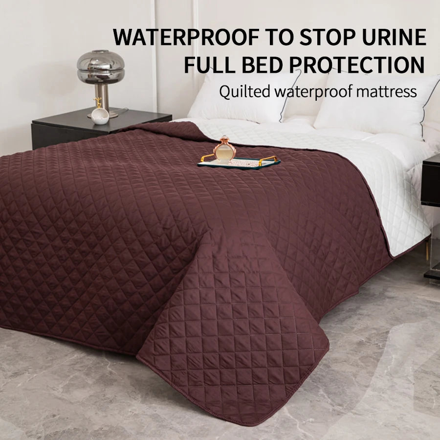 Bed Protector Waterproof Dog Bed Cover Pet Blanket for Furniture Couch Cover for Dog Cat Dirt-Proof Urine Pad Quilted Bedspread