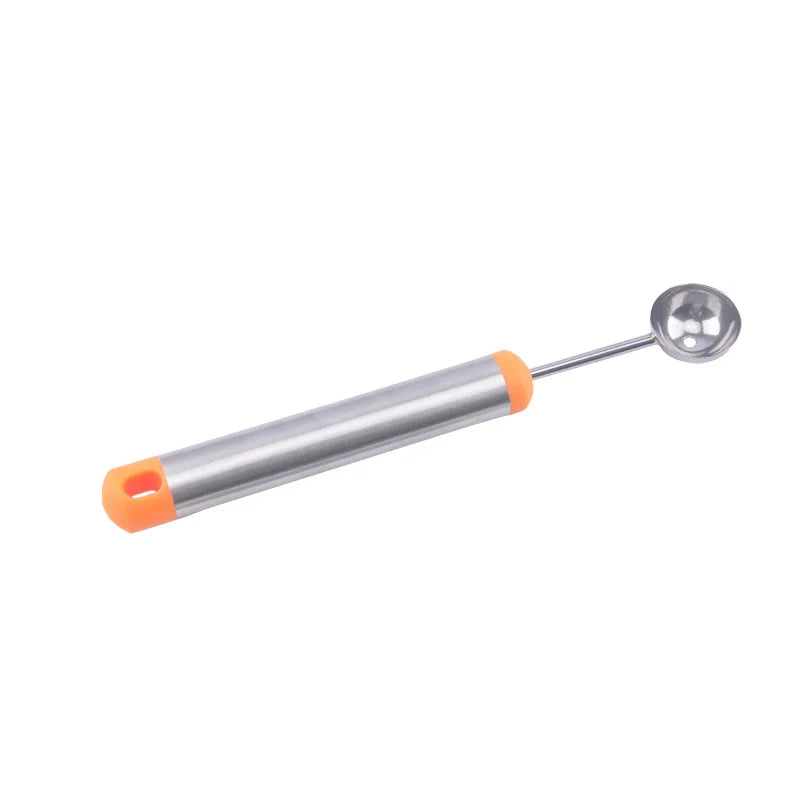 Hemasa Watermelon Ball Scoop Fruit Spoon Ice Cream Sorbet Stainless Steel Cooking Tool