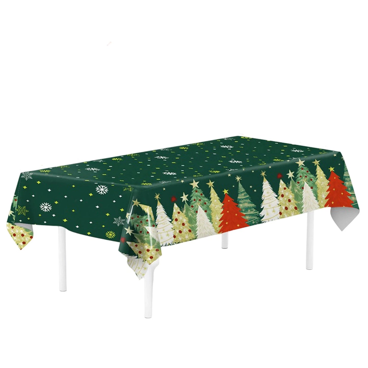 Tejesa Christmas Theme Party Tablecloth / Party Venue Layout Decorations Christmas Decoration Table Cloth