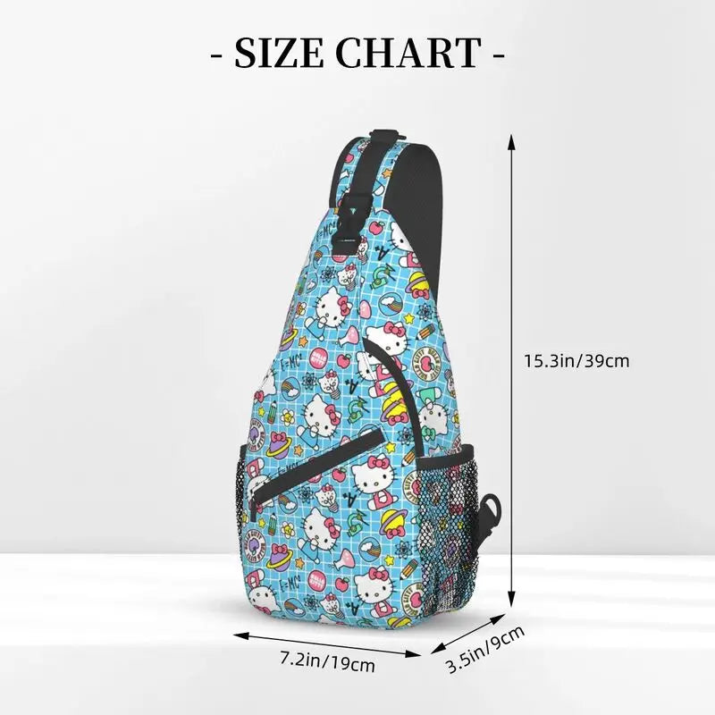 Tejesa  Sling Bag Men Fashion Shoulder Chest Crossbody Backpack Travel Hiking Daypack
