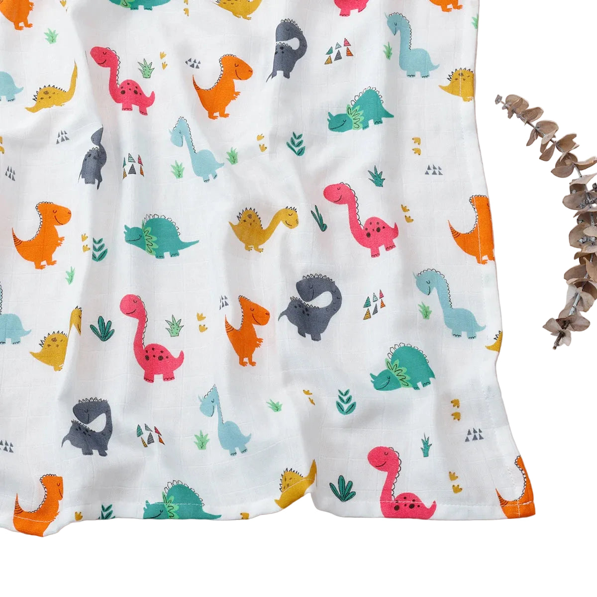 Tejesa Bamboo Cotton Baby Muslin Swaddle Blanket Newborn Bath Towel Infant Wrap