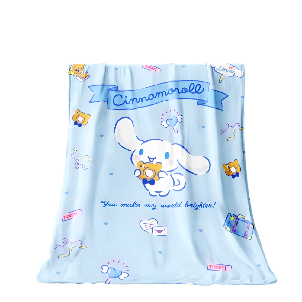 Hemasa Lightweight Flannel Throw for Bed, Travel, Camping, Livingroom, Office, Couch,Chair
