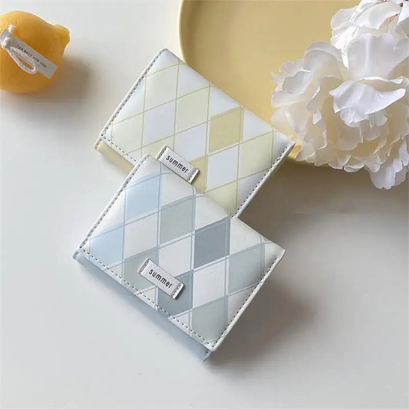 Hemasa  Short Cute Small Wallets /t Triple Fold Card Holder /Girl ID Bag Card Holder/ Coin Purse Ladies Wallets Cartoon Bags