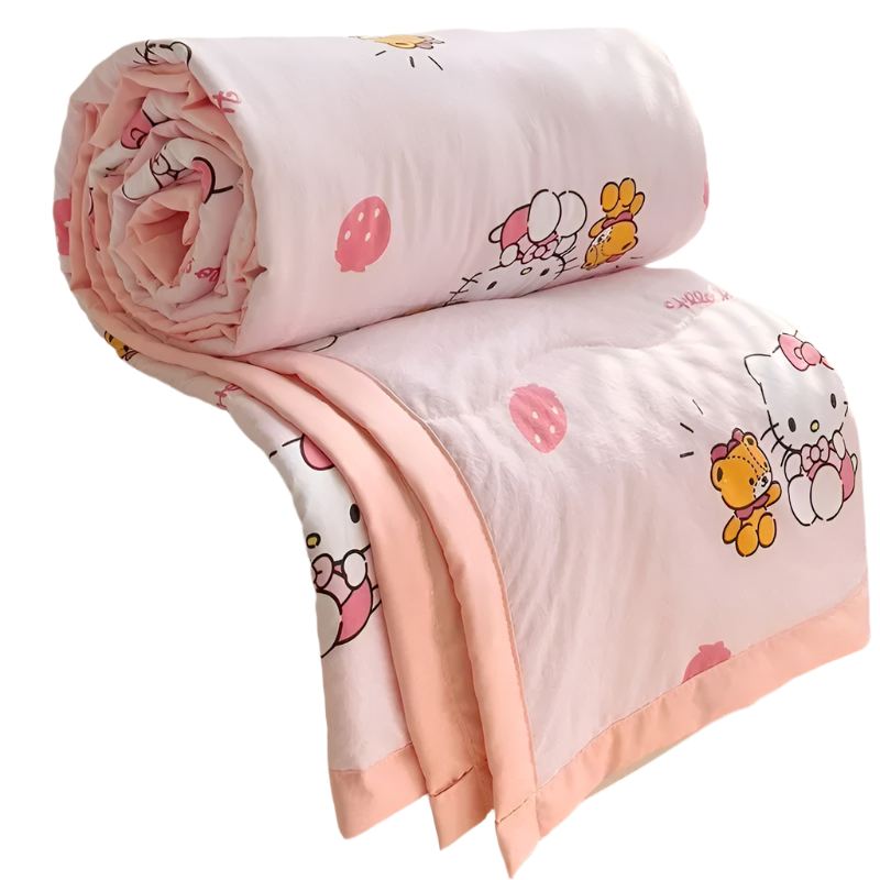 Hemasa   Children's Nap Quilt Office Blanket Cute Class A Washed Cotton