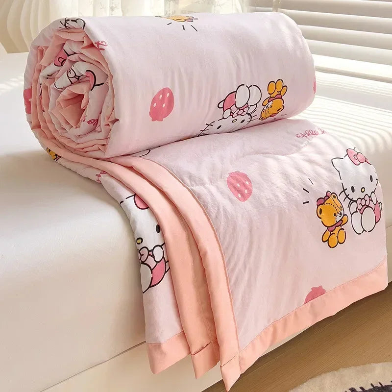 Hemasa   Children's Nap Quilt Office Blanket Cute Class A Washed Cotton