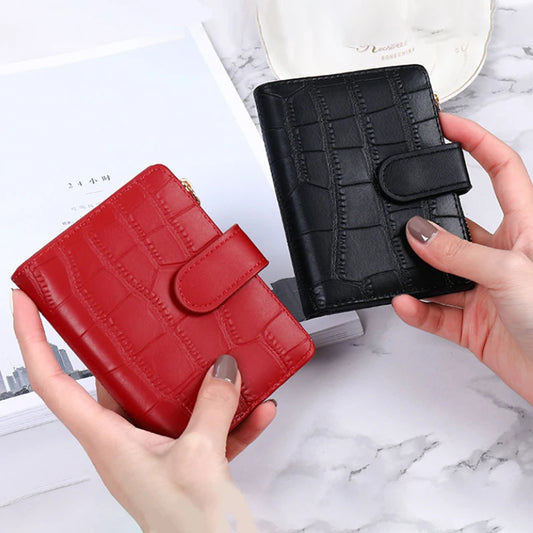 Stone Pattern Small Wallets for Women PU Leather Coin Purse Card Holder Wallet Ladies Fashion Purses Card Holder кошелек женский