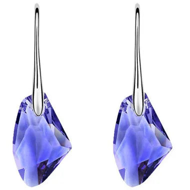 quality crystal ax dropshipping Earrings fashion Jewelry dropshipping chamr lover gift brand summer party birthday wedding girl