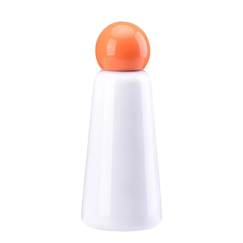 Hemasa 500ML  Insulated   Cup Double Stainless Steel Vacuum Protects Heat And Cold  Outer Double Deck Water Bottle