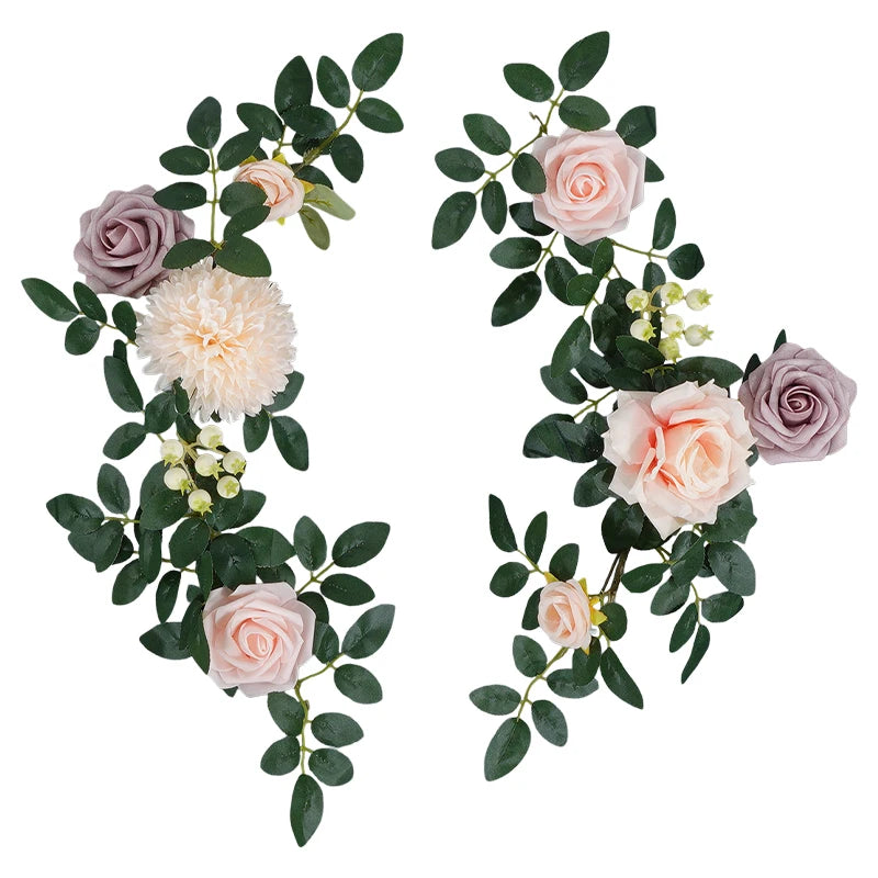 Tejesa Wedding Artificial Flowers /Decoration Rose Flower Row for Wedding/ Arches Home Front Door Decor