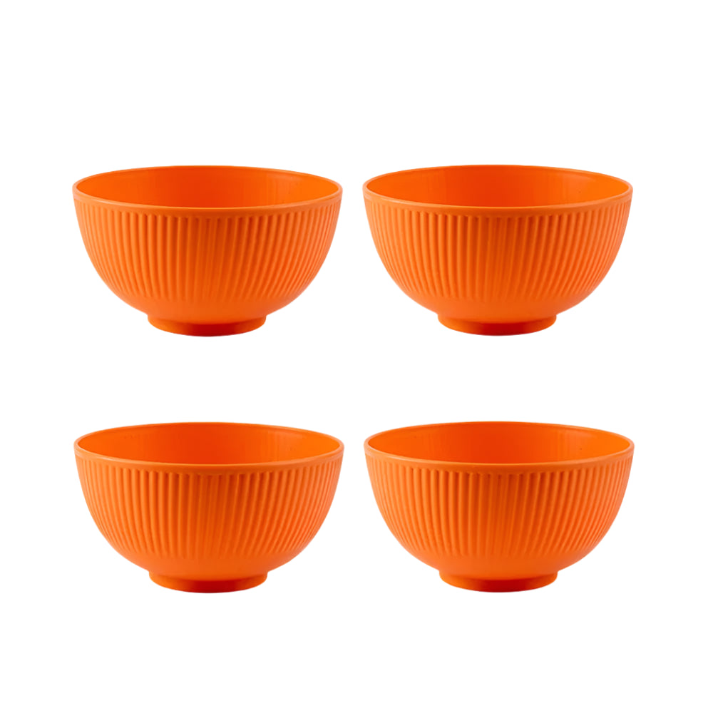 Hemasa 4Pcs Kitchen Tableware Wheat Straw Bowl /Wheat Rice Bowl  / Dessert Salad Rice Bowl Sets