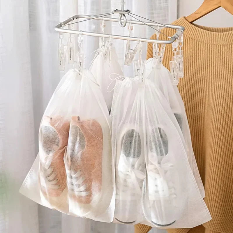 Tejesa 10/20/50PCS Shoe Storage Bag Travel Storage Shoe Bag Portable Home Drawstring Clothing Classification Packaging