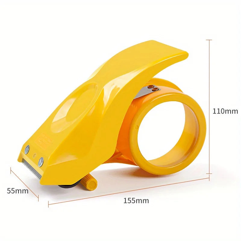 Plastic Sealing Packer Tape Dispenser Packaging Parcel 50mm Width Roller Tape Cutter Sealing Tape Holder Manual Packing Machine