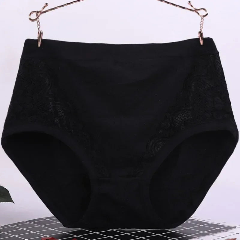 Large Size Middle-aged Women's Panties High Waist Fat Cotton Briefs Lenceria Para Damas Ropa Interior Femenina Lingerie XL-6XL