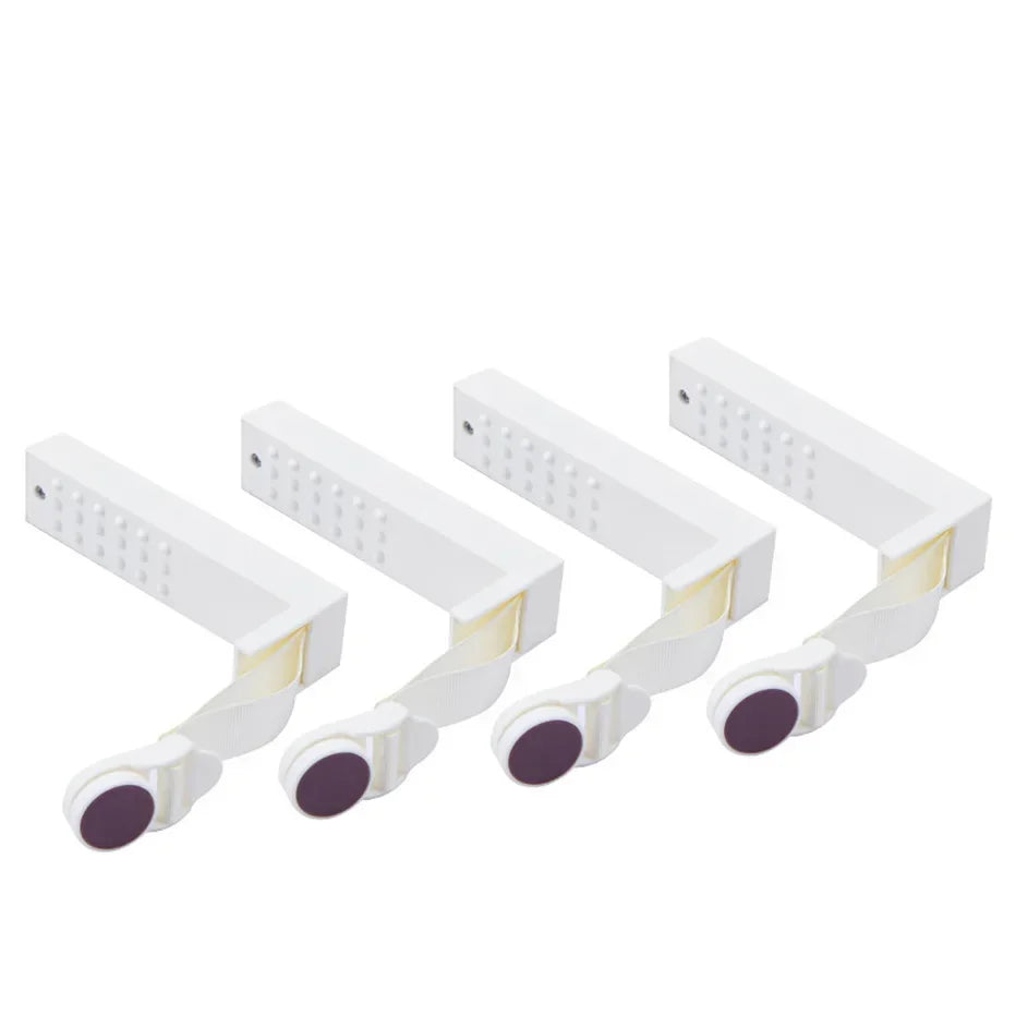 Hemasa 4PCS Bed Sheet Fasteners Adjustable  Non-Slip Fastener Grippers