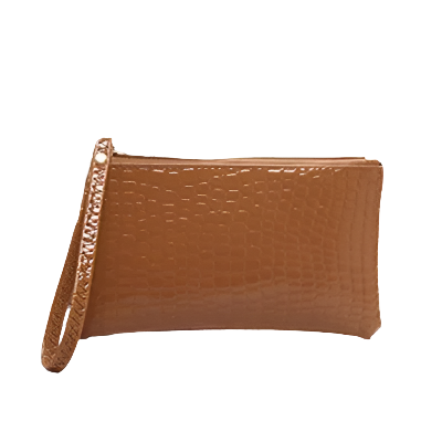 Hemasa Crocodile Pattern  Wallet Litchi Grain Coin Purse Female Bag Wrist Bags Zipper Phone Pocket Credit Card Holder