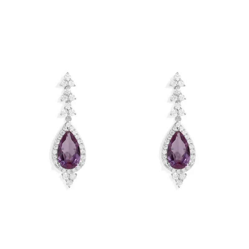 Tejesa LI KI 925 Sterling Silver High Quality 2023 October New Love Color Diamond Earrings Necklace Bracelet Ring Exquisite Jewelry