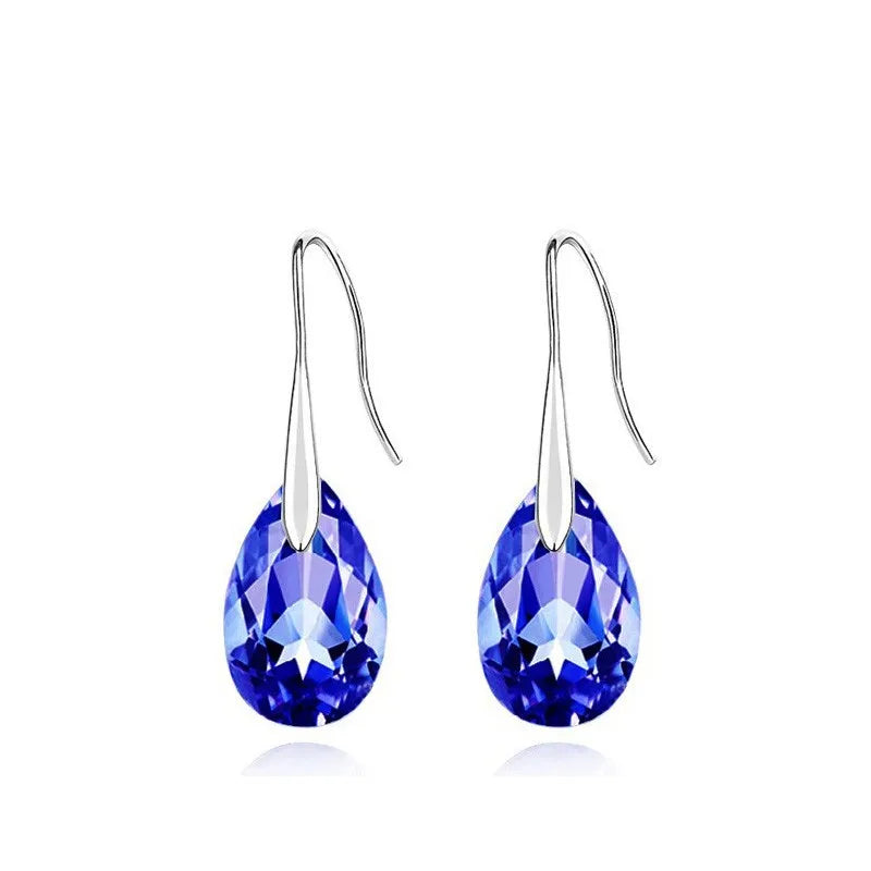 quality crystal tear water dropshipping Earring fashion Jewelry charm girl lover accessories birthday gifts wedding summer beach