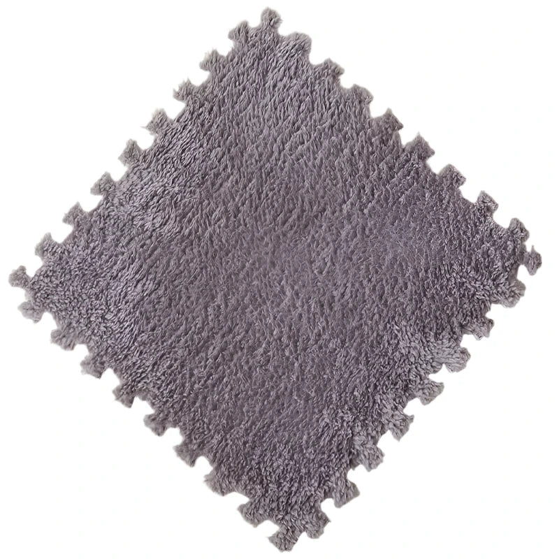 Hemasa Soft Plush Kids Mat Sports Children's Carpet Eva Foam Puzzle Rug Warm Play Mat for Children's Room Home Floor Decoration