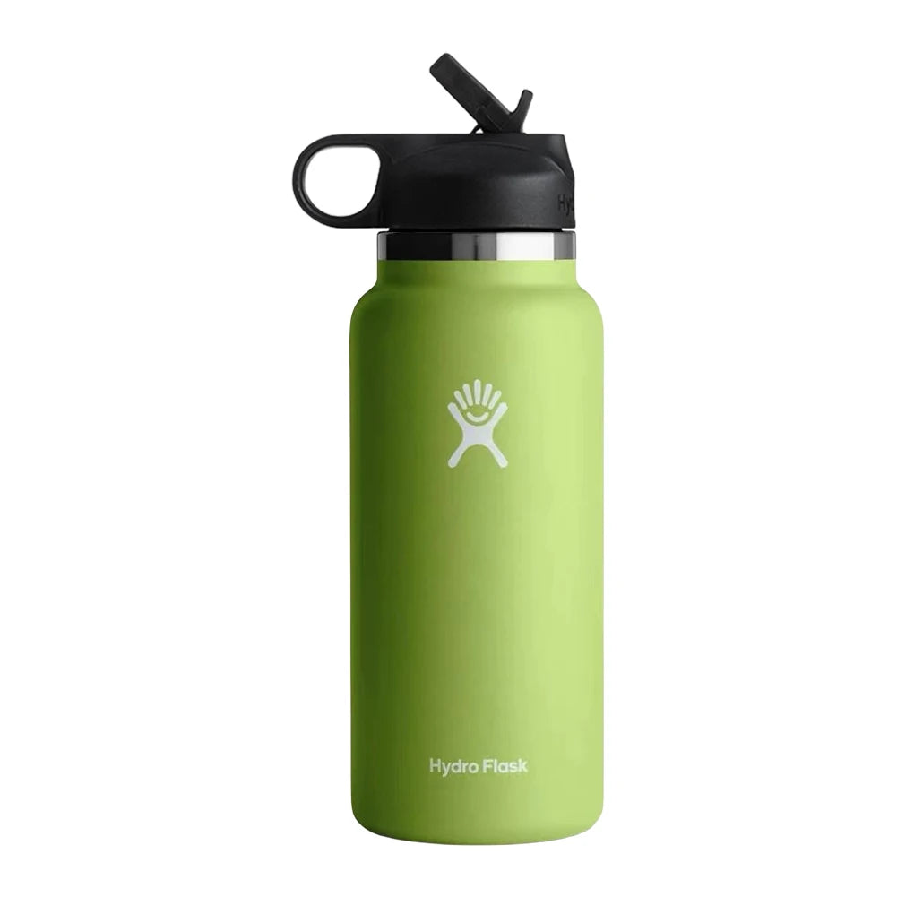Hemasa 40oz Sports Water Bottle Insulated Vacuum Water Bottle Flex Cap Straw Lid Stainless Steel Vacuum Flask for Coffee Tea and Drinks