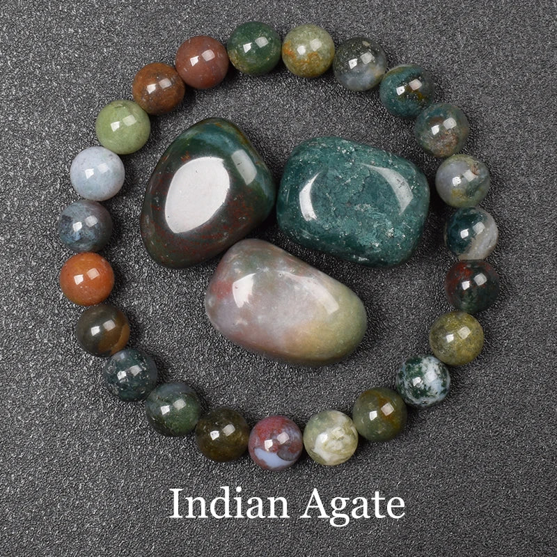 Tejesa Natural Golden Obsidian Stone Beads Bracelet Men Women/ Golden Light Rainbow Obsidian Raw Stone Round Bead Natural Energy Jewelry