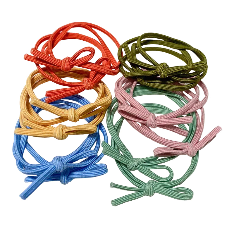 Tejesa 12PCS Women Hair Scrunchies Elastic Hair Rubber Bands/ Ponytail Hair Holders Headbands