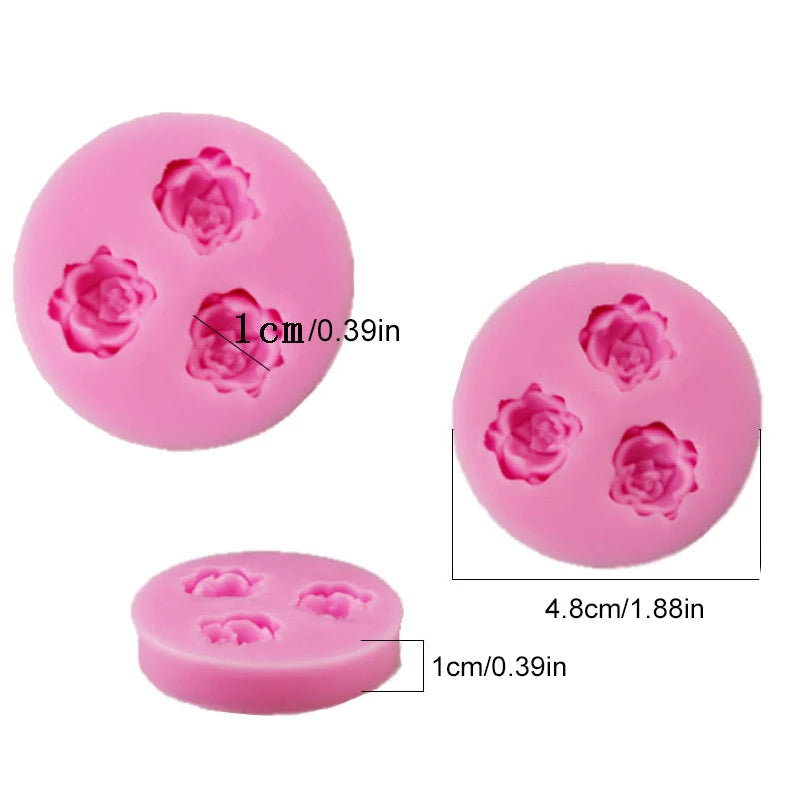 Candy Butterfly Mold Silicone Molds for Chocolate Mini Butterfly Fondant for DIY Chocolate Candy Cupcake Cake Topper Decoration