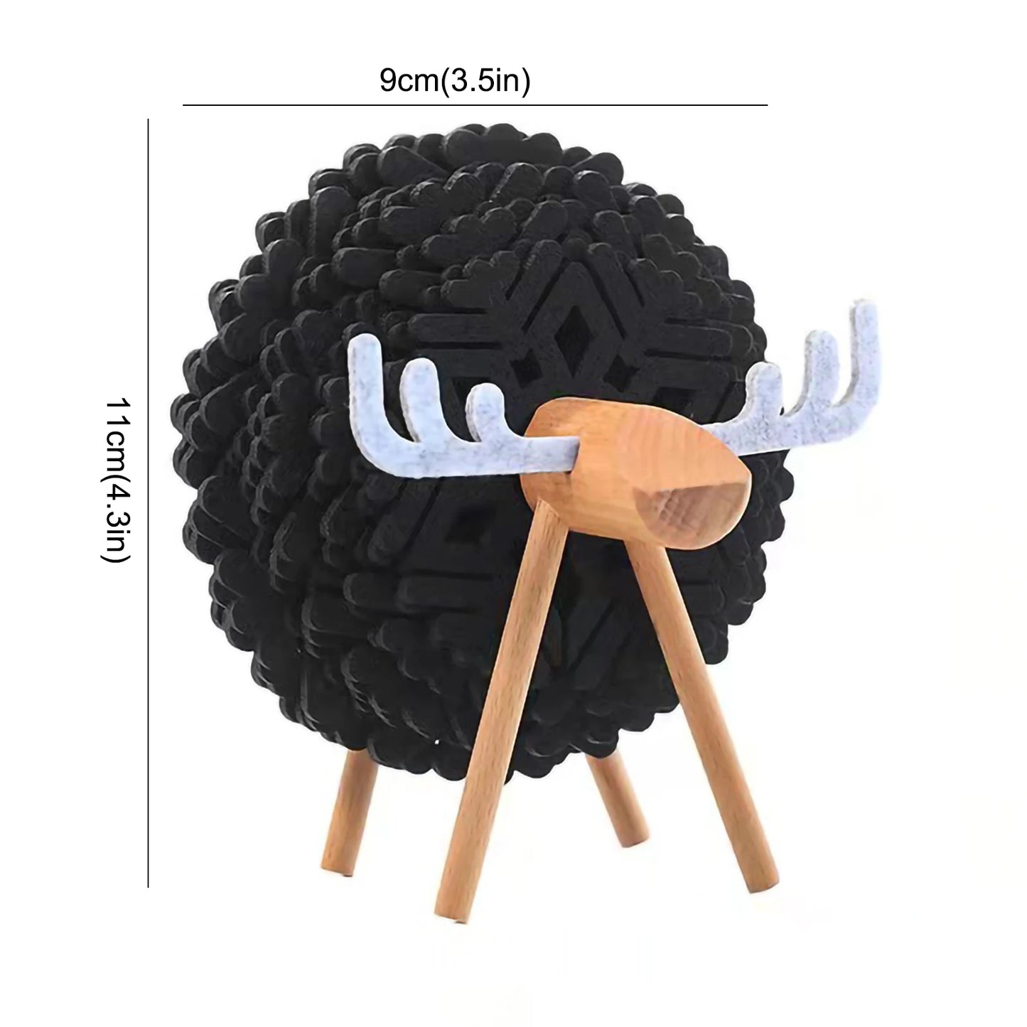 Hemasa Felt  Snowflake Shape  Coffee Coaster