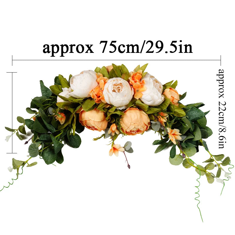 Peony Artificial Flowers Wedding decoration Arch DIY Home Decoration Flower Wall Arrangement Wreath Threshold Deco